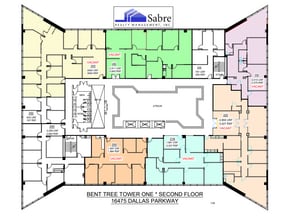 16475 N Dallas Pky, Addison, TX for lease Floor Plan- Image 1 of 1