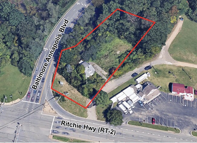 Plus de détails pour 371 Ritchie Hwy, Severna Park, MD - Terrain à vendre