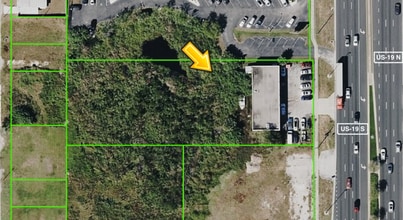 5541 US Highway 19, New Port Richey, FL - Aérien  Vue de la carte