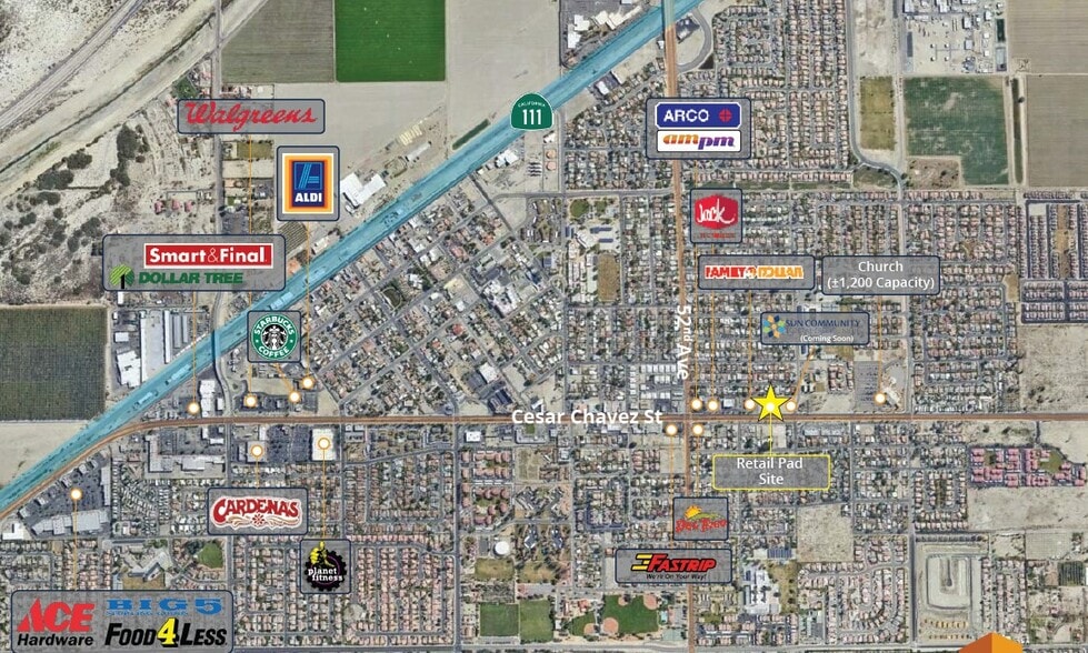 52282 Cesar Chavez St, Coachella, CA à vendre - Photo du bâtiment - Image 3 de 3