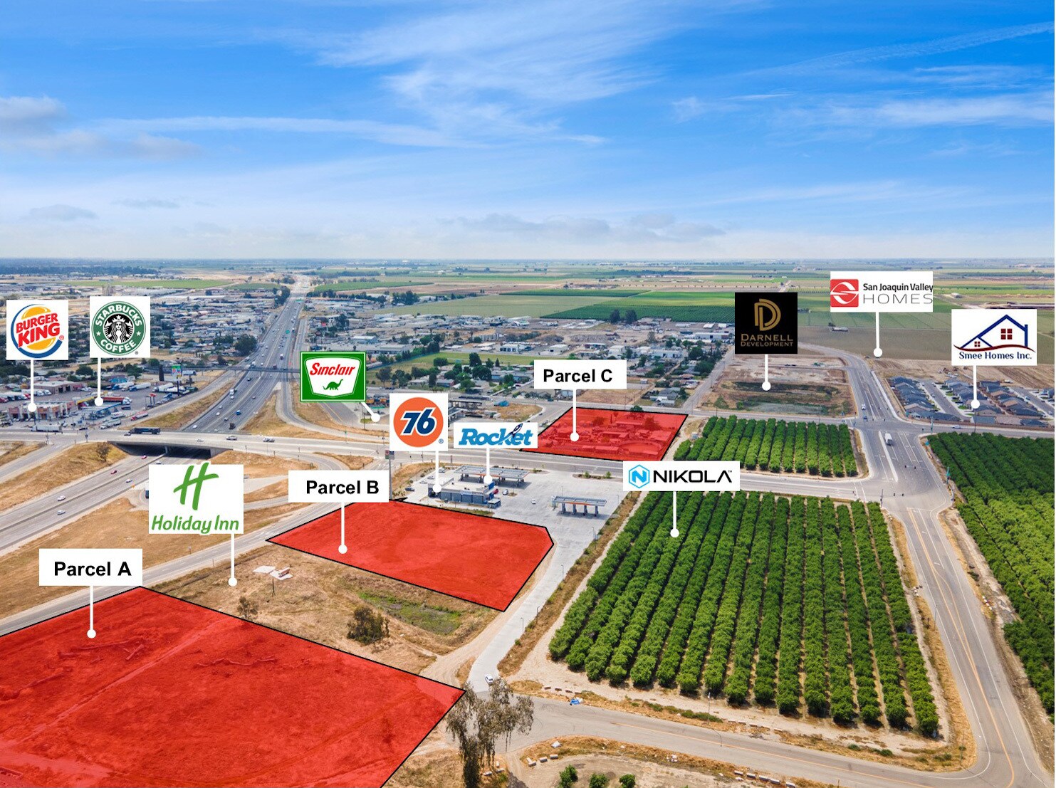 Retail Land: CA-99/Betty Dr ±7.98 Acres portfolio of 3 properties for sale on LoopNet.ca Building Photo- Image 1 of 17