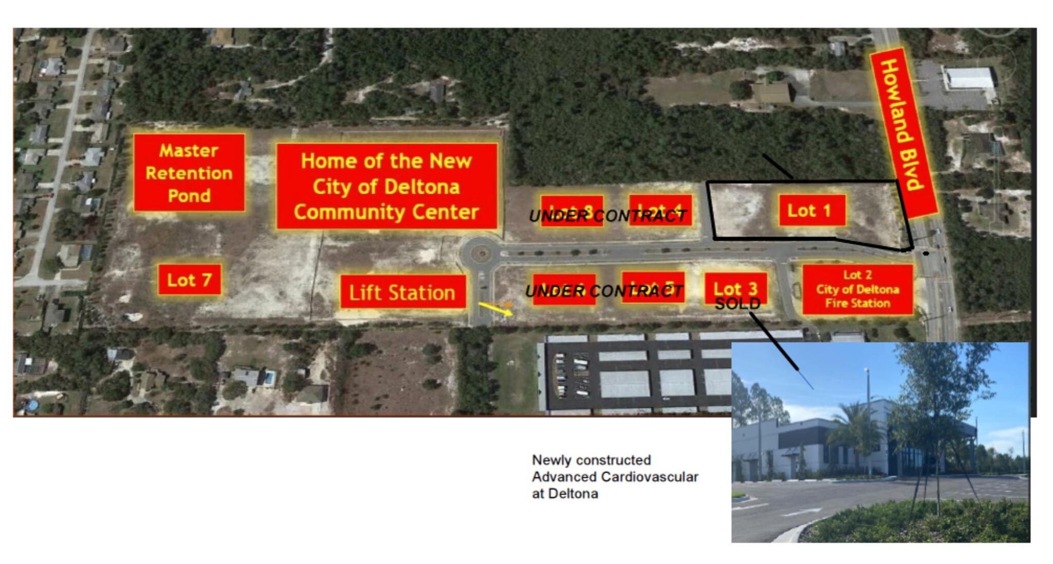 Dr. M.L.K. Deltona US 32725 blvd, Deltona, FL for lease Aerial- Image 1 of 2