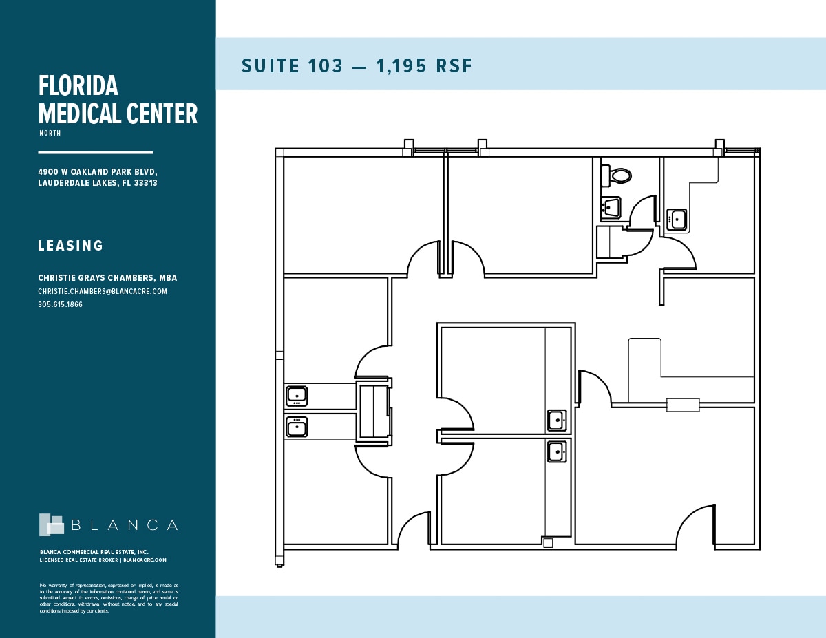 2951 NW 49th Ave, Lauderdale Lakes, FL for lease Floor Plan- Image 1 of 1
