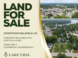 Plus de détails pour 723 Division St, Delafield, WI - Terrain à vendre