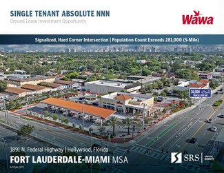 Plus de détails pour 1891 N Federal Hwy, Hollywood, FL - Vente au détail à vendre