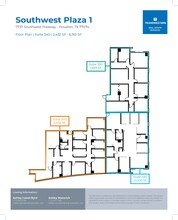 7737 Southwest Fwy, Houston, TX à louer Plan d’étage- Image 1 de 1