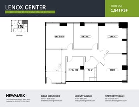 3355 Lenox Rd NE, Atlanta, GA for lease Floor Plan- Image 1 of 1