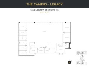 5340 Legacy Dr, Plano, TX à louer Plan d’étage- Image 2 de 2