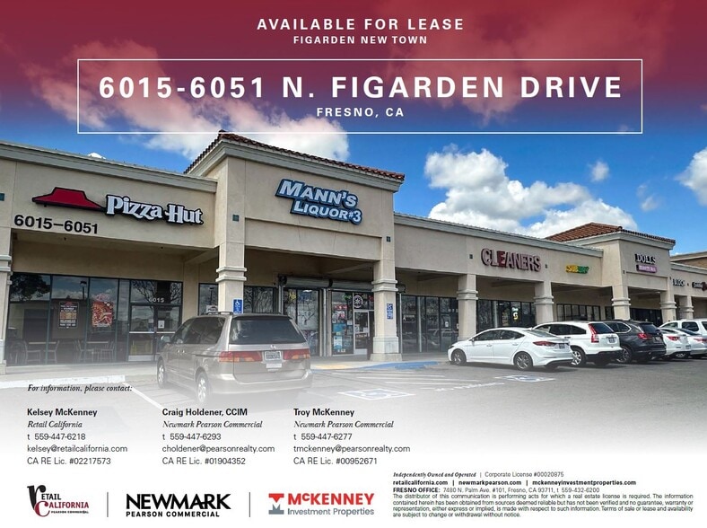 6015-6089 N Figarden Dr, Fresno, CA for lease - Building Photo - Image 1 of 3