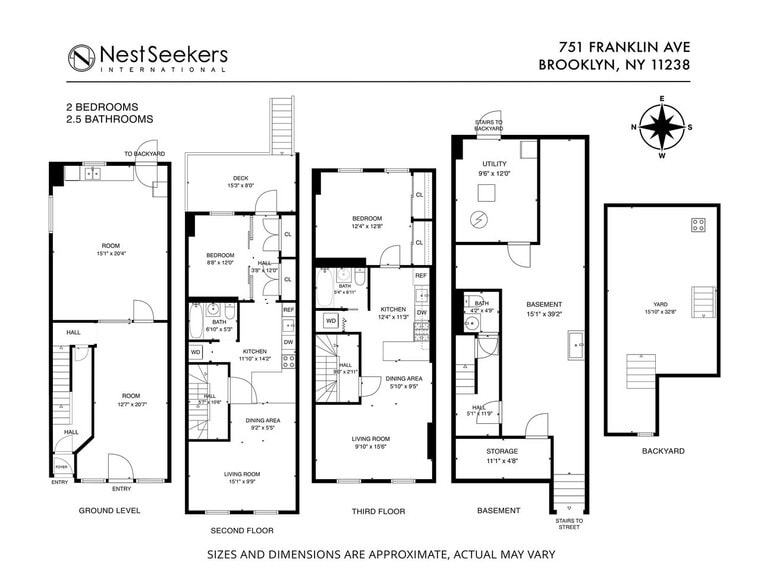 751 Franklin Ave, Brooklyn, NY à vendre - Plan d’étage - Image 2 de 2