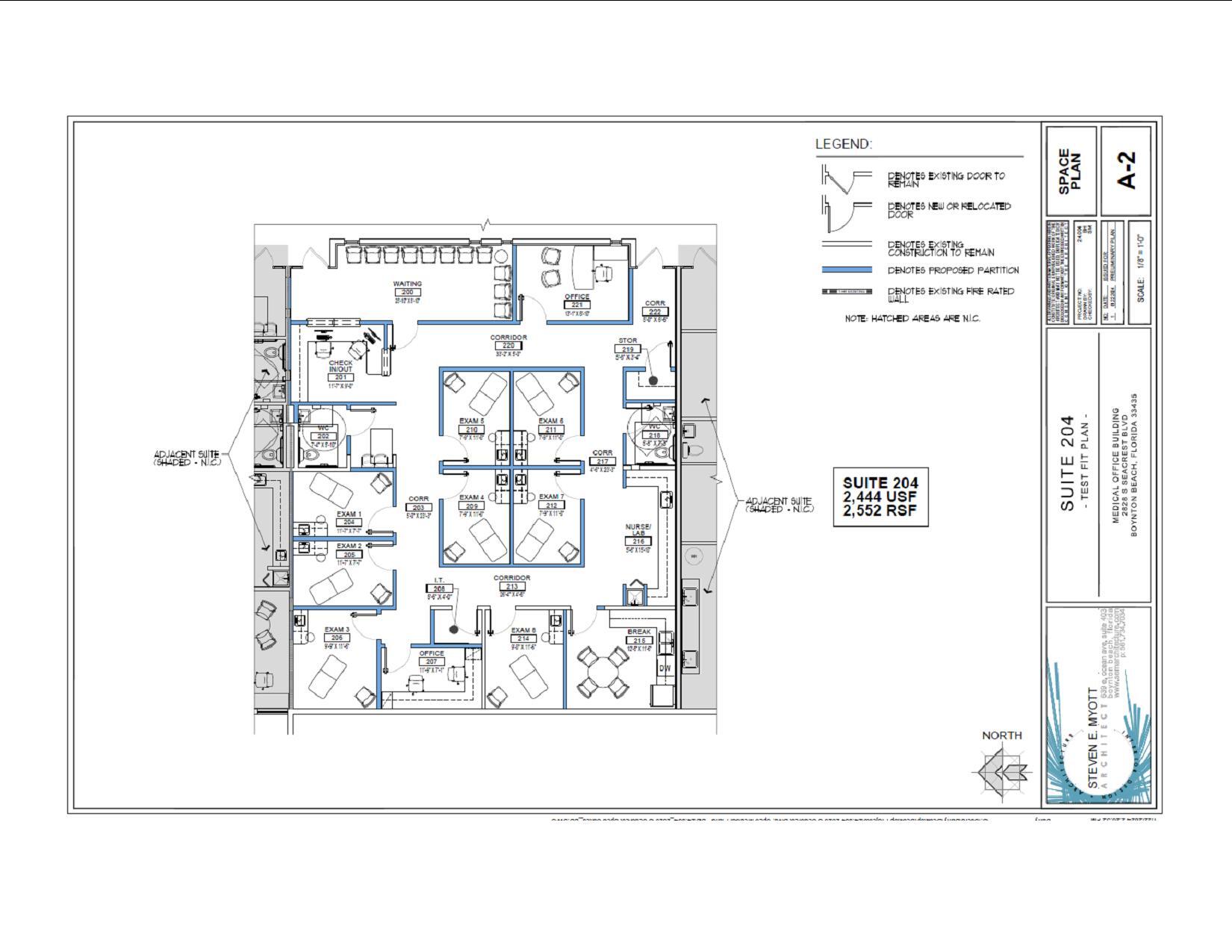 2828 S Seacrest Blvd, Boynton Beach, FL for lease Floor Plan- Image 1 of 2