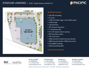 2120 E Howell Ave, Anaheim, CA for lease Floor Plan- Image 1 of 1