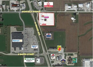 Plus de détails pour 1210 N Grand Ave, Mount Pleasant, IA - Vente au détail à louer