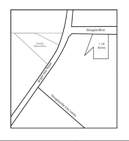Douglas Blvd, Douglasville, GA à vendre - Plan cadastral - Image 3 de 5