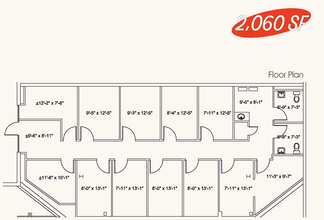 1201 Westheimer Rd, Houston, TX à louer Plan d’étage- Image 1 de 2