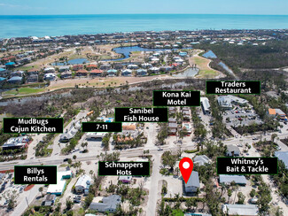 Plus de détails pour 1544 Periwinkle Way & 905 Fitzhugh St – Vente au détail à vendre, Sanibel, FL