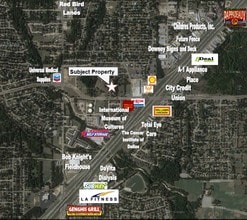 417 E Danieldale Rd, Duncanville, TX - Aerial map view