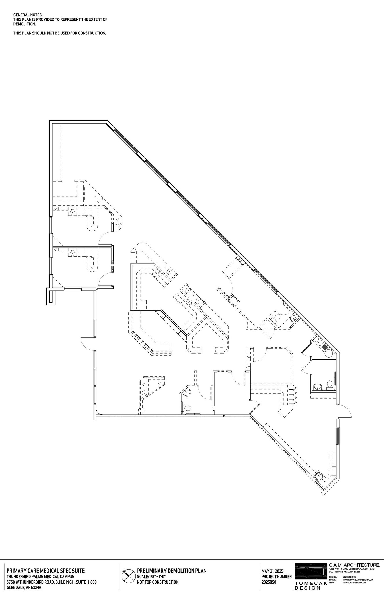 5750 W Thunderbird Rd, Glendale, AZ à louer Plan d’étage- Image 1 de 14
