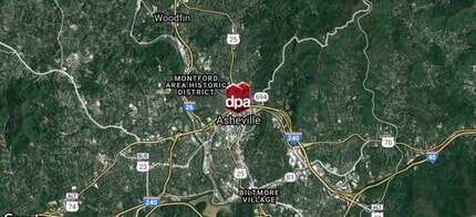 53 N Market St, Asheville, NC - AERIAL map view - Image1