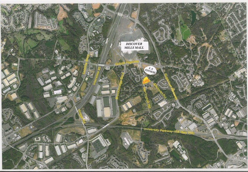 1790 Atkinson Rd, Lawrenceville, GA à vendre - Aérien - Image 1 de 25