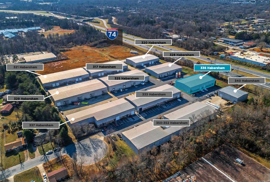 336 Habersham Rd, High Point, NC for lease - Building Photo - Image 3 of 7