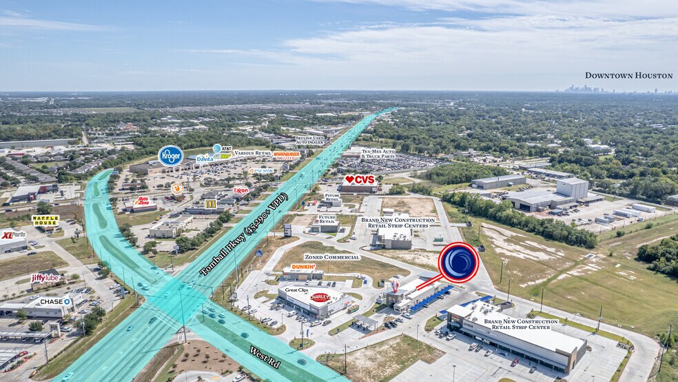 6425 West Rd, Houston, TX à vendre - Photo du bâtiment - Image 2 de 8