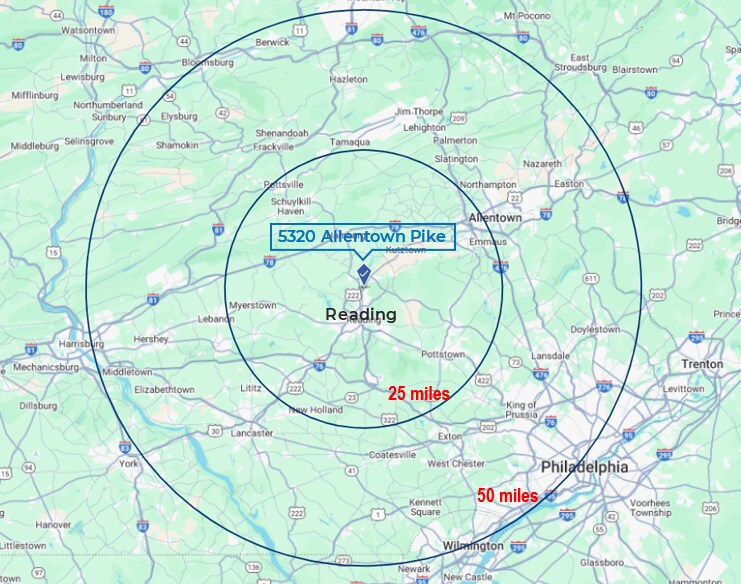 5320 Allentown Pike, Temple, PA à vendre - Photo du bâtiment - Image 2 de 9