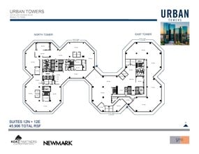 222 W Las Colinas Blvd, Irving, TX à louer Plan d’étage- Image 2 de 2