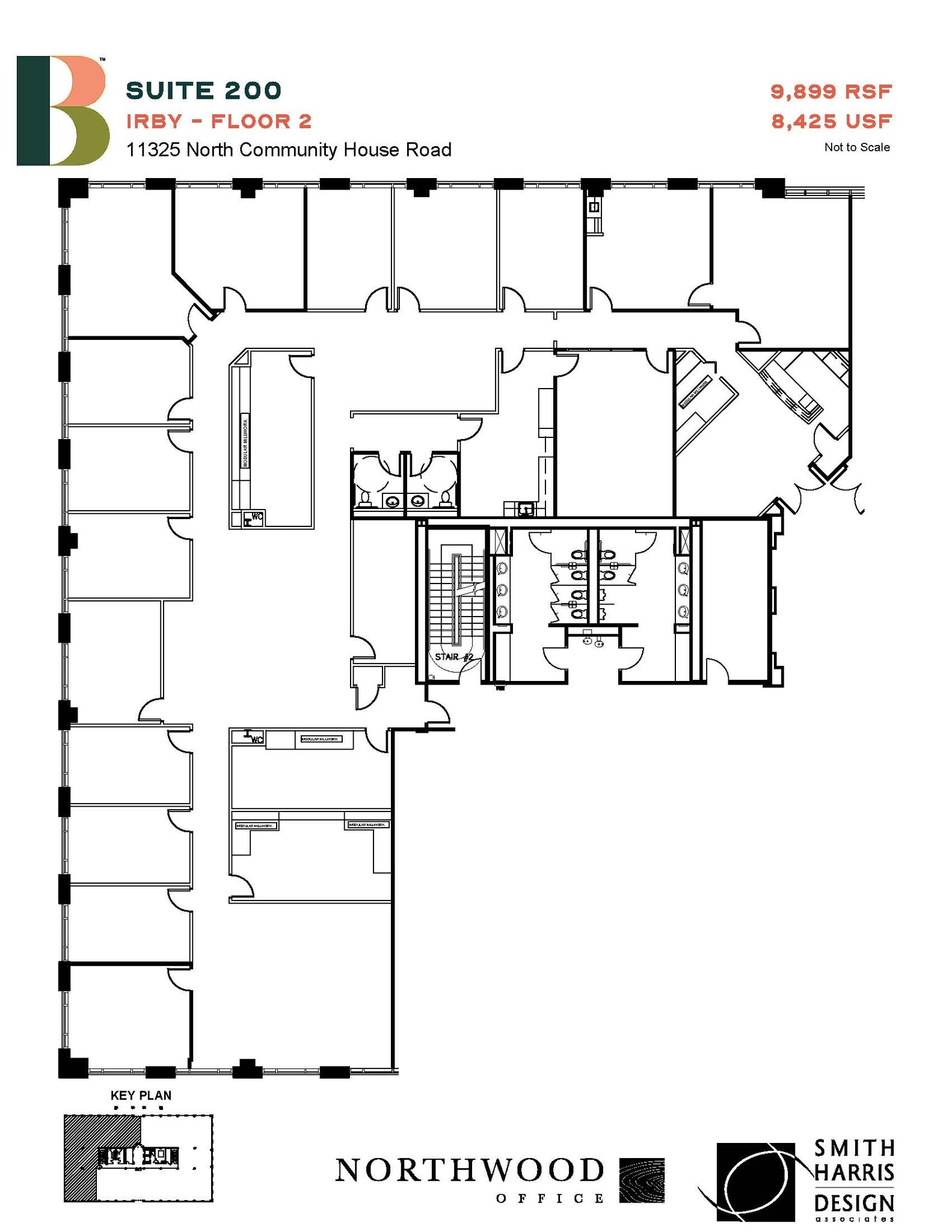11325 N Community House Rd, Charlotte, NC à louer Plan d’étage- Image 1 de 1