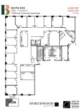 11325 N Community House Rd, Charlotte, NC à louer Plan d’étage- Image 1 de 1
