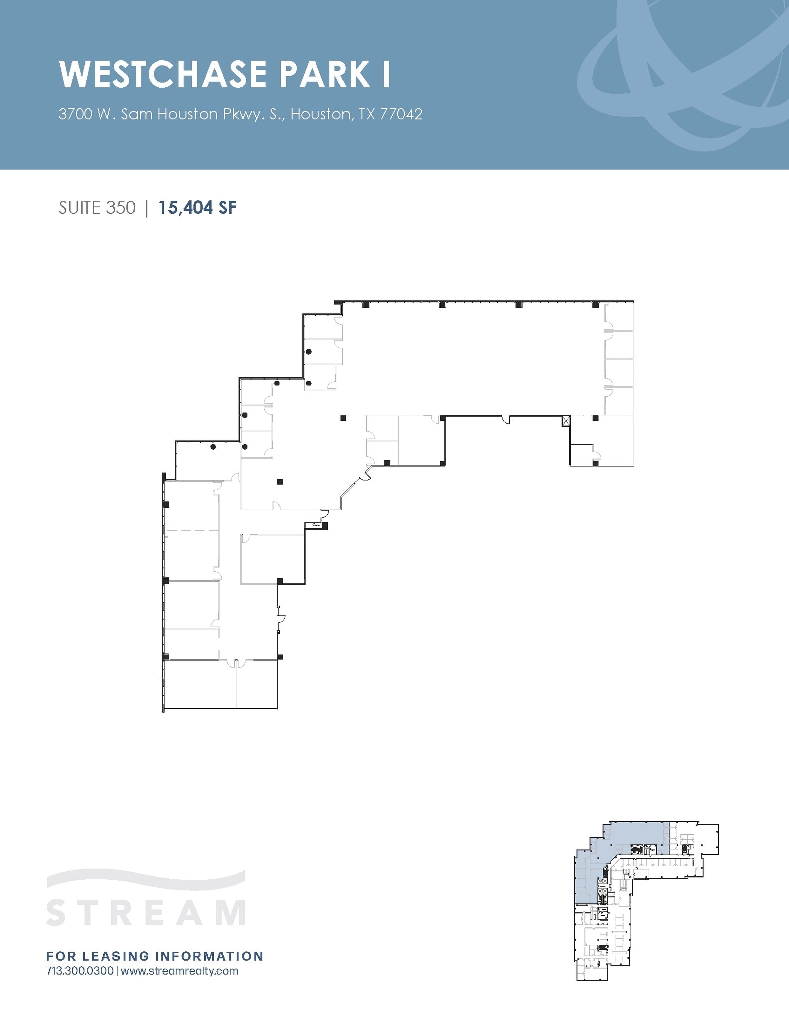 3700 W Sam Houston Pky S, Houston, TX for lease Floor Plan- Image 1 of 1