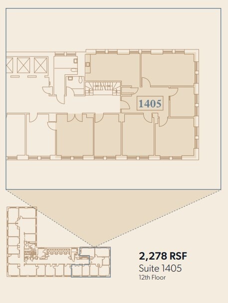 436 14th St, Oakland, CA à louer Plan d’étage- Image 1 de 1