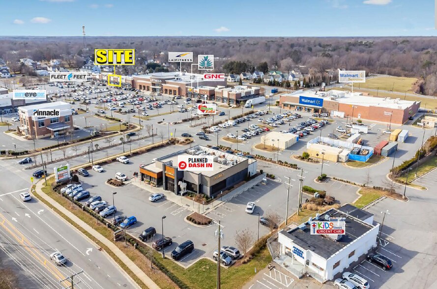 208-278 Harvey St, Winston-Salem, NC for lease - Aerial - Image 2 of 5