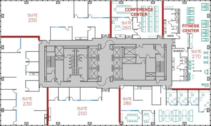 4655 Executive Dr, San Diego, CA à louer Plan d’étage- Image 1 de 8