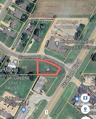 Plus de détails pour 5201 Summer Pl, Jonesboro, AR - Terrain à vendre