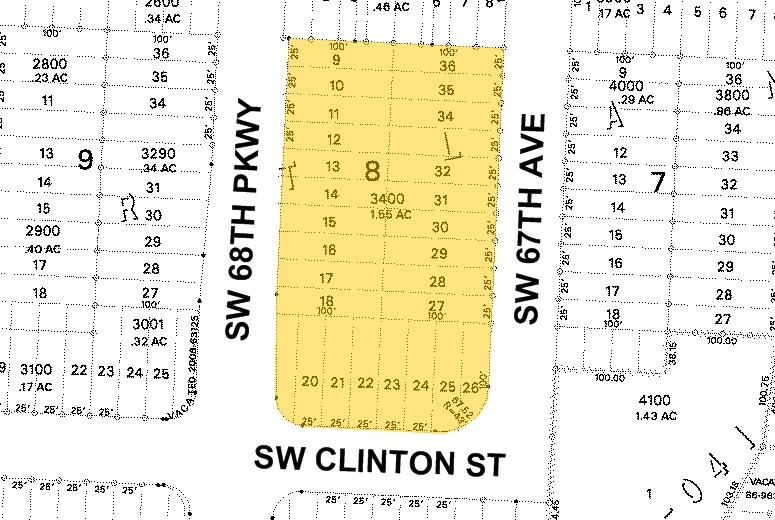 11740 SW 68th Pky, Tigard, OR à louer - Plan cadastral - Image 1 de 1