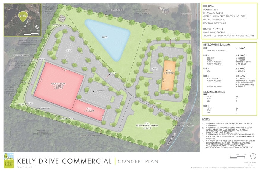 000 Kelly Dr, Sanford, NC à vendre - Photo du bâtiment - Image 2 de 9