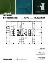 410 17th St, Denver, CO for lease Floor Plan- Image 1 of 1