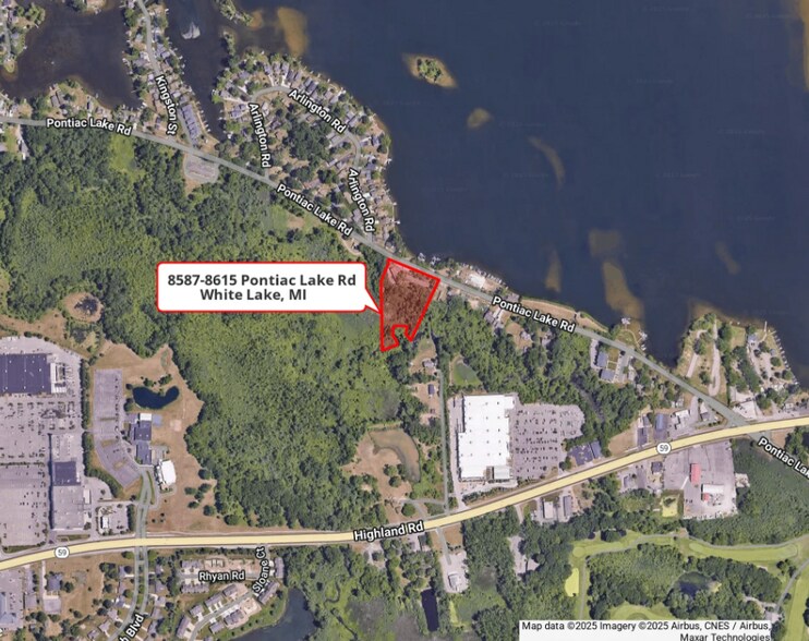 8587-8615 Pontiac Lake Rd portefeuille de 2 propriétés à vendre sur LoopNet.ca - Photo du bâtiment - Image 1 de 1