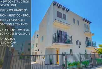 More details for 2234 Crenshaw Blvd, Los Angeles, CA - Multifamily for Sale