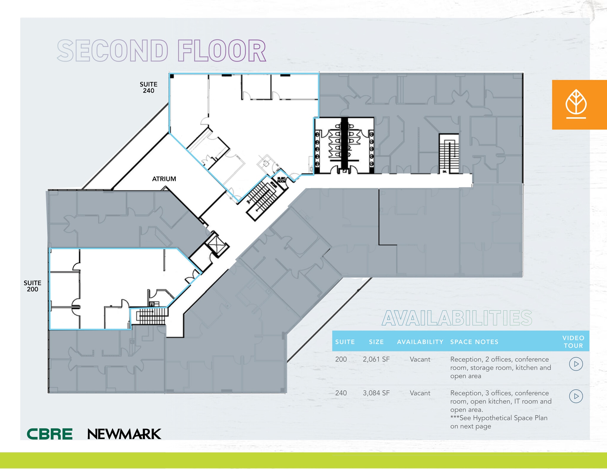 3 Corporate Park, Irvine, CA for lease Floor Plan- Image 1 of 2