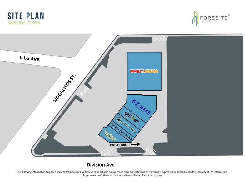 Mission Plaza portefeuille de 2 propriétés à vendre sur LoopNet.ca - Plan de site - Image 3 de 5