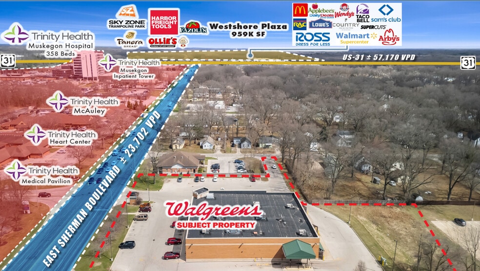 1171 E Sherman Blvd, Norton Shores, MI for sale - Building Photo - Image 3 of 3