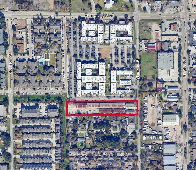 1955 Ojeman Rd, Houston, TX à vendre - Photo du bâtiment - Image 1 de 3