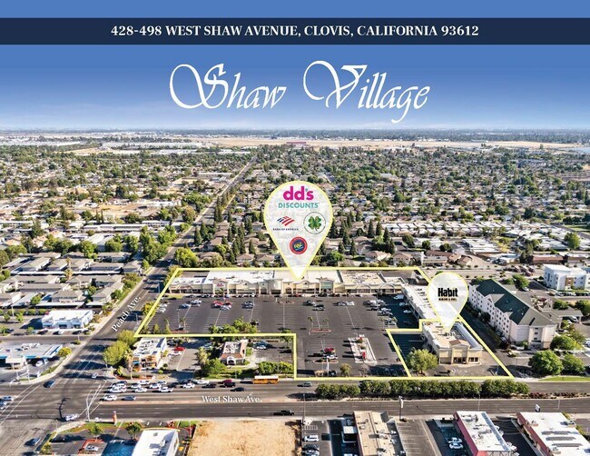 More details for 424-460 W Shaw Ave, Clovis, CA - Retail for Sale