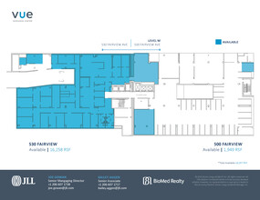 530 Fairview Ave N, Seattle, WA à louer Plan d’étage- Image 1 de 1