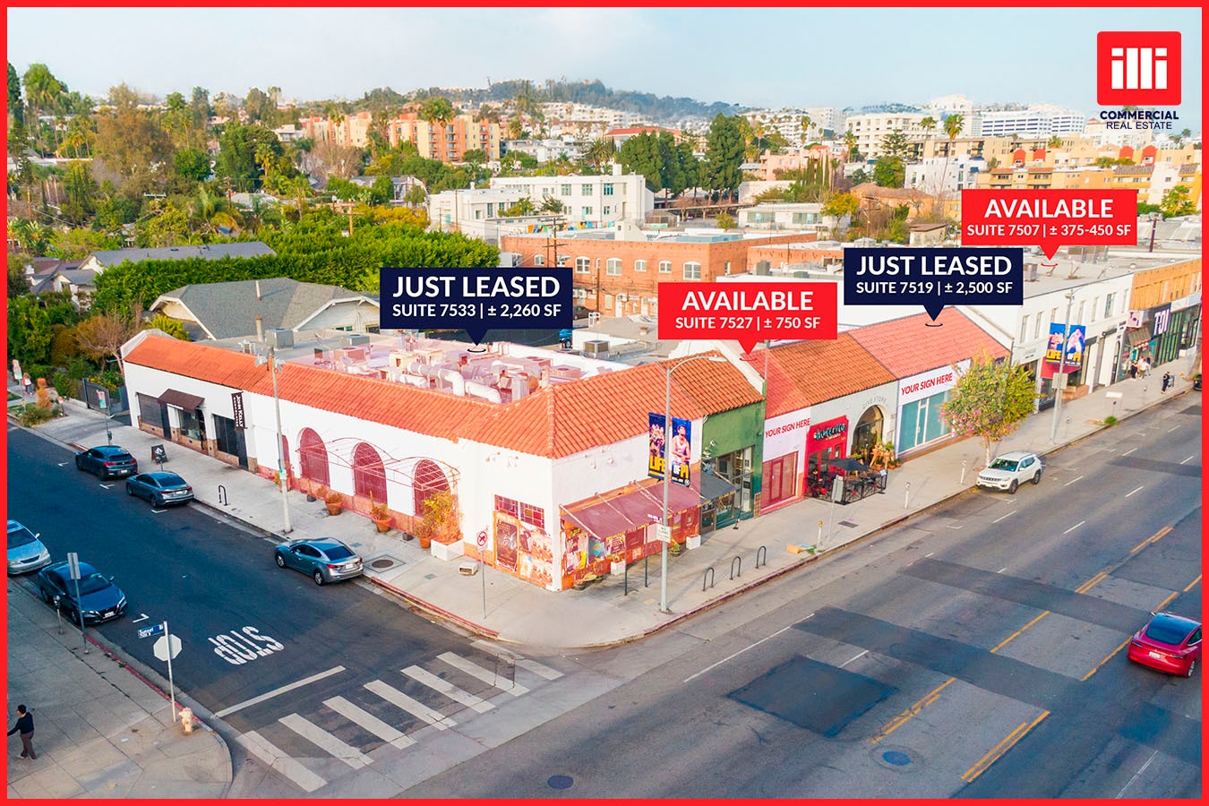 7507-7533 W Sunset Blvd, Los Angeles, CA à louer Photo principale- Image 1 de 12