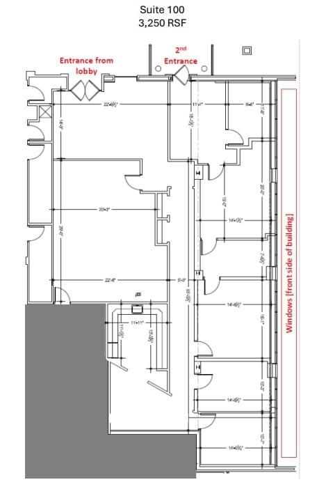29600 Northwestern Hwy, Southfield, MI for lease Floor Plan- Image 1 of 2