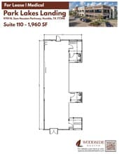 9701 N Sam Houston Pky, Humble, TX for lease Floor Plan- Image 1 of 1