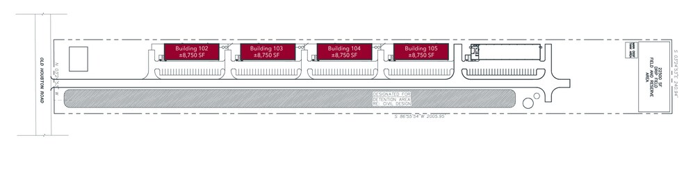 19111 Old Houston Rd, Conroe, TX à louer - Plan de site - Image 3 de 4